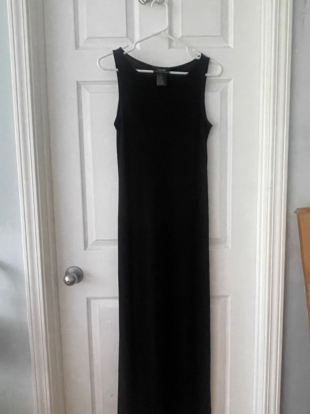 Ralph Lauren Black Sleeveless Maxi Dress